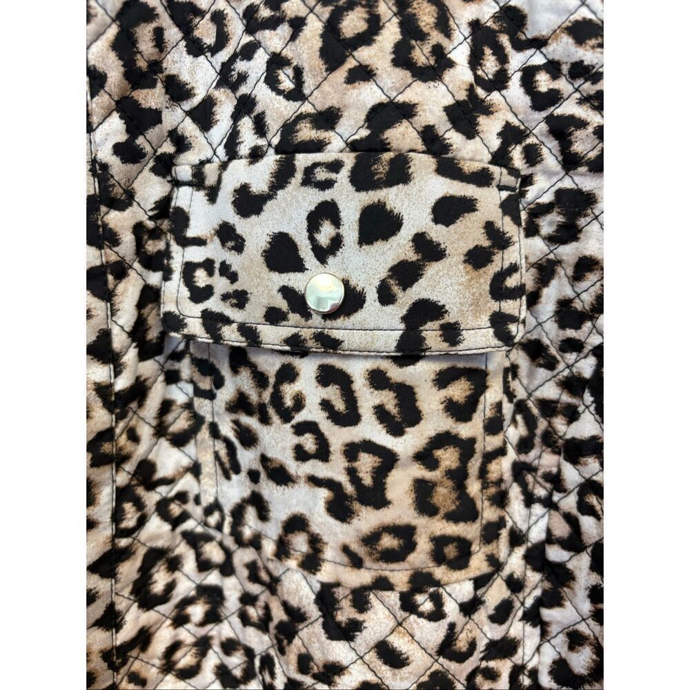 Cheetah Print Patterned Jacket - Picture 3 of 8